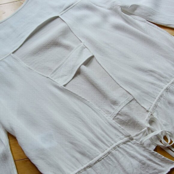 Sandro open back blouse Size 1 US XS/S - Picture 9 of 10